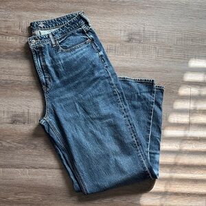 Curvy extra high rise wide leg